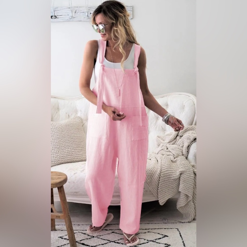 Bucket list Cozy Pant Romper NWT size large